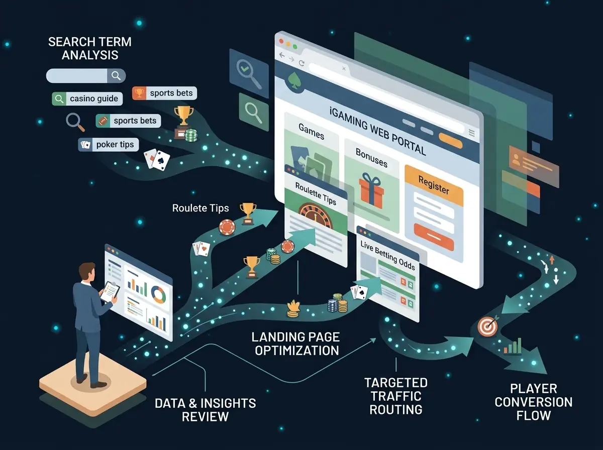 igaming seo service strategy.