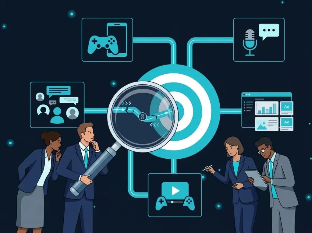 gaming marketing agency strategy.
