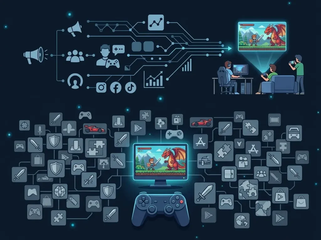 video game marketing agency strategy.